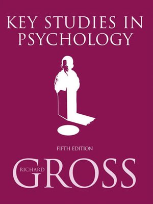 cover image of Key Studies in Psychology